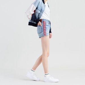 Levis 501 Premium Red Tape Denim Shorts Size 31